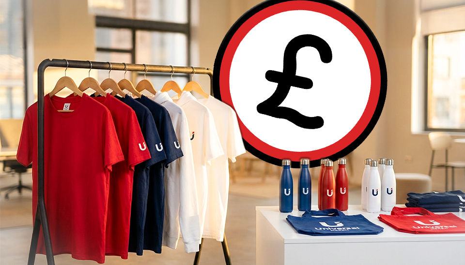 How Much Does Corporate Merchandise Cost in the UK